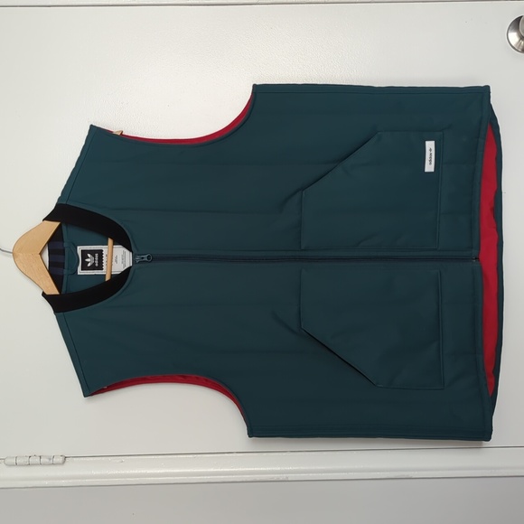 Men's large teal Adidas vest - Picture 1 of 4